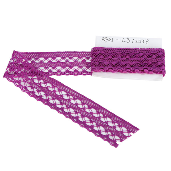 Pitsi Nauha Vaatteet Tarvikkeet Koristelu Käsityöt DIY Materiaalit 10 Jaardia 3cm Leveys Violetti