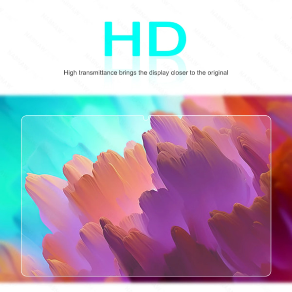 2 delar HD repsäkert skärmskydd i härdat glas för Xiaomi Redmi Pad SE 11-tums 2023 skyddsfilm för surfplattor