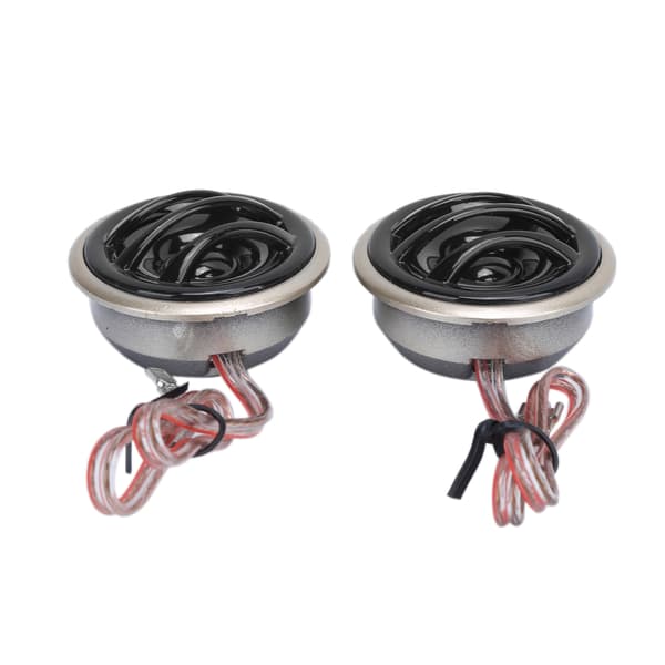 Parhögtalare för bil, Mini Tweeter 130W Max 20W RMS 4Ω 12V Universal för Ljudsystem