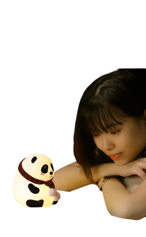 Panda Julegaver til Jenter, Kvinner, Barn Nattlys Cu