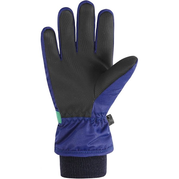 Lasten talvihansikkaat, vedenpitävät lumikäsineet, lämpimät talvihansikkaat lumilautailuun, pulkkaan Dark blue L