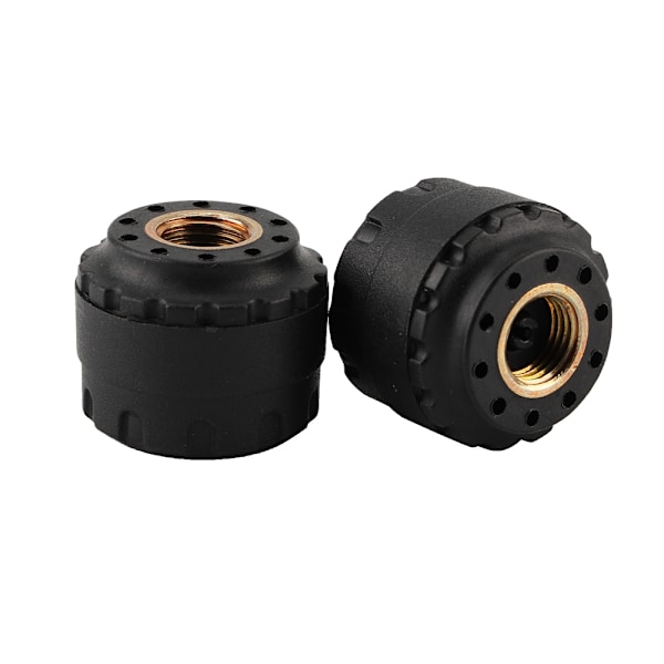 Solcellsdriven TPMS 2.4 tum Bil Däcktrycksövervakningssystem med 4 Externa Sensorer ADAS Alarm