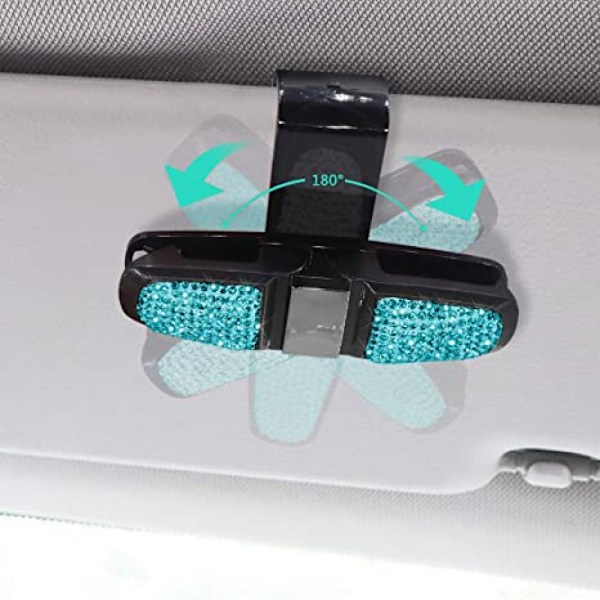 Auto Bilsolskydd Clip Hållare för Solglasögon Bil A