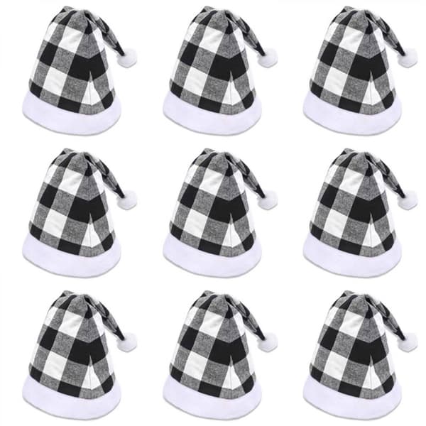 Jule Julehat Plaid Julehat Luksus Plys Hat A