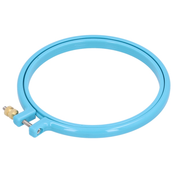 Korssting broderi sirkel plast fargerik ring for DIY kunst håndverk sying 5in