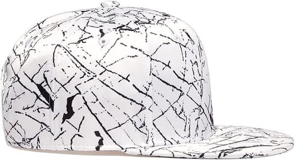 Klassisk Snapback-caps Hip Hop Flat Bill Visor Cap - Unisex Ad E