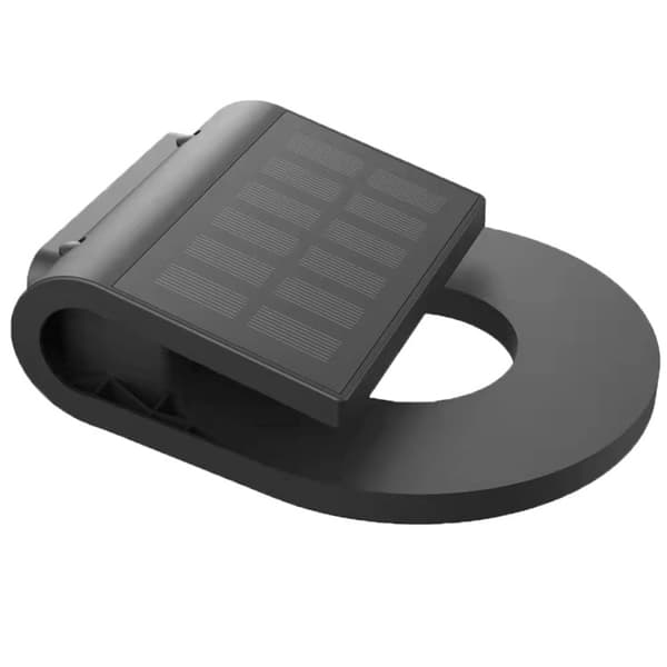 Utendørs Solar Vegglampe med Bevegelsessensor, Vanntett Svart