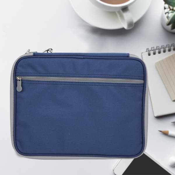 Multifunktionel farveblyantsopbevaringspose Skitse Maleri Blyant Etui Kunst Tilbehør(Navy 192 Farve)