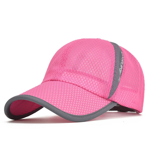 Unisex Andningsbar Full Mesh Baseballkeps Snabbtorkande Löpning h H