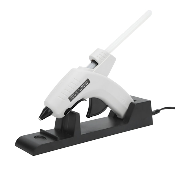 Varme limpistoler med stativ Dryppsikre oppladbare ergonomiske varme smeltepistoler for DIY håndverk Hjemmereparasjon 220‑240V