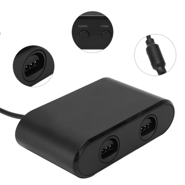 Spelkontrollkonverter Multifunktion Stödjer HOME TURBO 2 i 1 Gamepad Konverteradapter för Switch PC