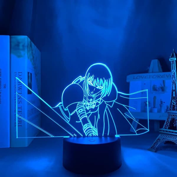 Anime LED-lys Bloom Into You Natlampe til soveværelsesindretning