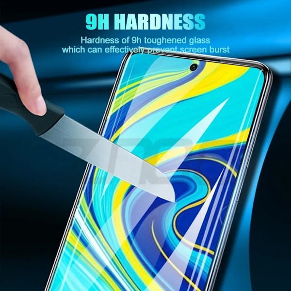 3 st härdat glas för Xiaomi Redmi Note 8 Pro skärmskydd