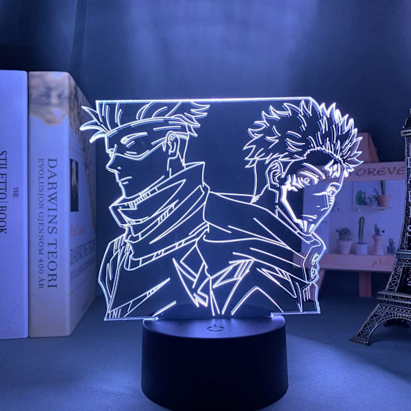 JK Hahmolamput Lelut Pojille, Anime Lahjat Lamppu Syntymäpäiväkoristeet, Gojo Itadori Yuji Manga Merch Lamppu Valo Lahjat