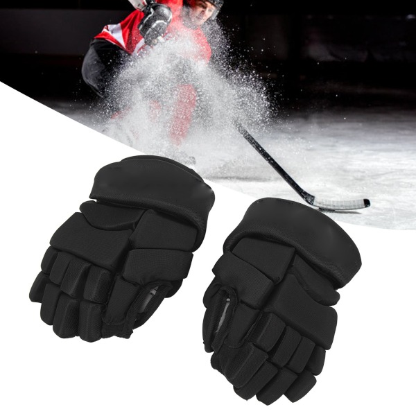 Hockey Player Glove Hockey Böjbara Finger Skyddshandskar för ishockey Innebandy Roller Hockey 10 Inch