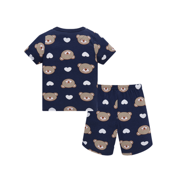 Poikien pyjamat Dinosaur Train -yöasut, lyhyet setit, L(P1001D)