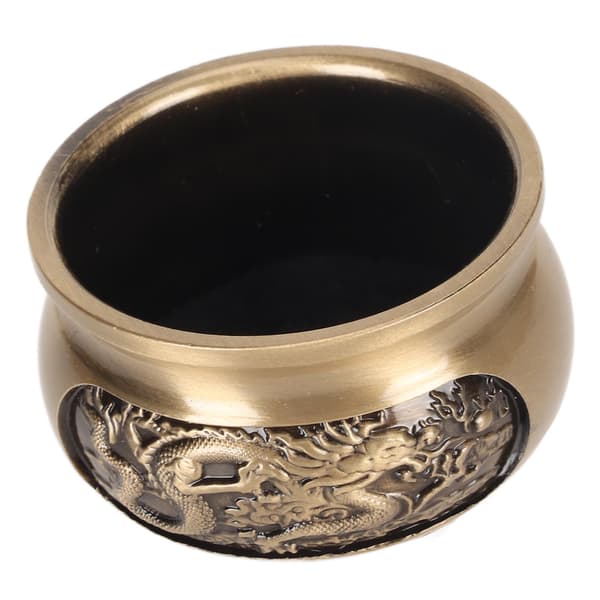 Messing Røgelse Brænder Rustfri Dekorativ Metal Røgelse Brænder Holder med Røgelse Pindeholder Base Bronze