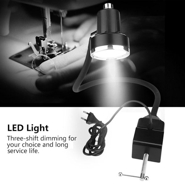 5W Kolmevaiheinen himmennettävä teollisuus 30 LED-valon ompelulamppua