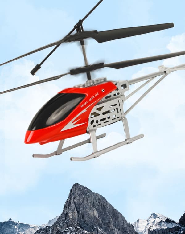 Fjernstyret helikopter, legetøjsfly med højdehold
