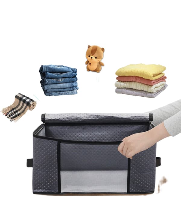 Nestneatly Stor Kapacitet Tøj Opbevaringspose Organizer Wit