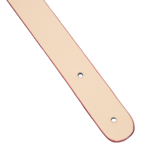 2 st handväskor handrem i splitläder DIY handgjorda handväskor delar med 8 set bronsnitar (laxrosa)