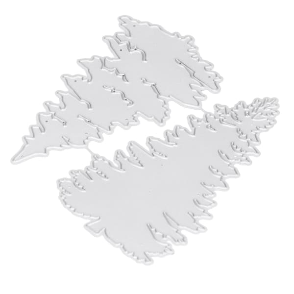 2 stansformar julgranmönster enkel användning hållbar stark unik design stansform