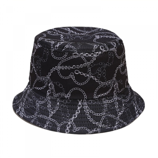 Hink med bred brätte sommar strand solhatt packbar fiskare keps unisex W