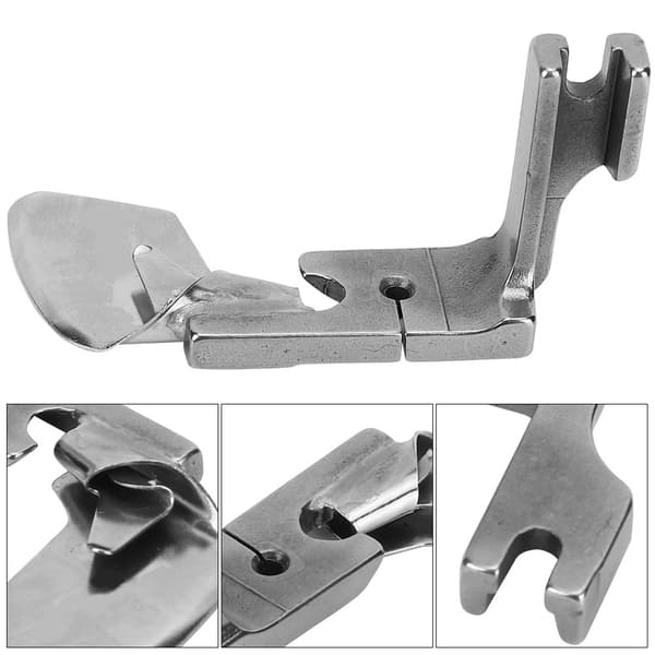 Flat Machine Thin Material Quick Rolled Presser Foot Sytilbehør (3/16)