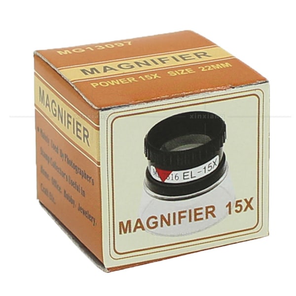 Cylinder Eye Magnifier Förstoring Lupp Glasögon Förstoringin