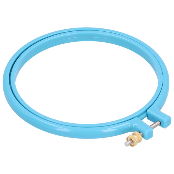 Korssting broderi sirkel plast fargerik ring for DIY kunst håndverk sying 5in