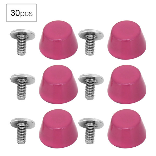 12mm ovale hovednitter skruer hardware taske dekor nitter knaphul nitte metalspænder (#02)