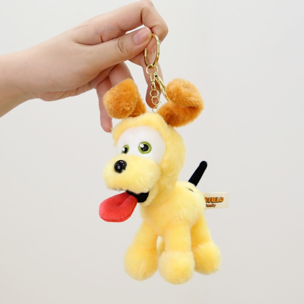Klassinen Odie-avaimenperä, söpö piirretty avaimenperä, auton avaimen riipus, naisten käsilaukun lompakon riipus, yllätysjoulun, loma- ja syntymäpäivälahjat 15 cm Odie