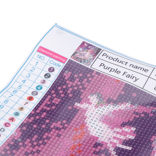 DIY Håndlavet Rhinestone Broderi Maleri Korssting Kit Håndværk Væg Dekoration (8082 Elf)