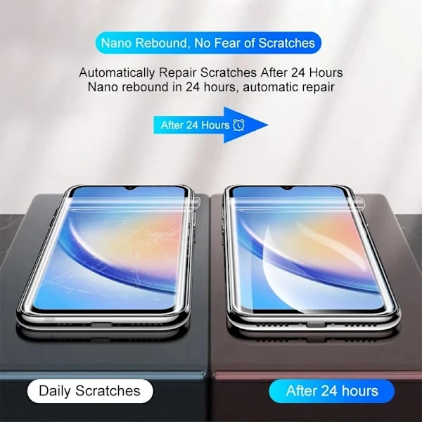 3PCS Hydrogel Film för OPPO Find X3 Neo skärmskydd