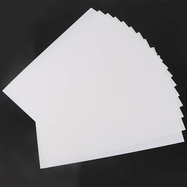 10 kpl muovikutistuslevyä kutistuva DIY käsintehty askarteluväline 20 * 29 cm (#4)