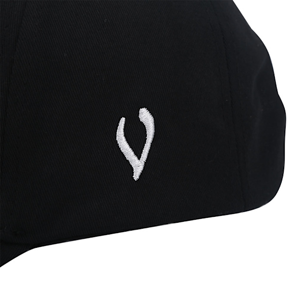 Unisex-urheilulippis, Snapback-juoksu, baseball, ulkoilu, kaareva, säädettävä, kesälippis, musta