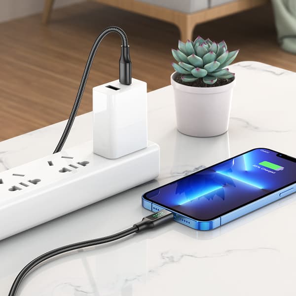 Borofone BU32 skjermvisning PD ladekabel egnet