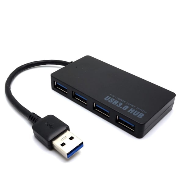usb3.0 ultratunn USB3.0HUB en punkt fyra hubb 1 port 3.0 + 3 portar 2.0 höghastighetsöverföring