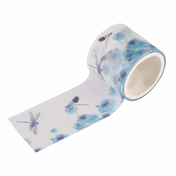 10 stk Washi Material Tape Dekorasjon Kawaii Sticky Stylish Tape (Vind Rundt Fjell)