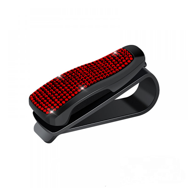 Glitter Sparkle Bling Solglasögon Clip för Bilsolskydd-Visor O