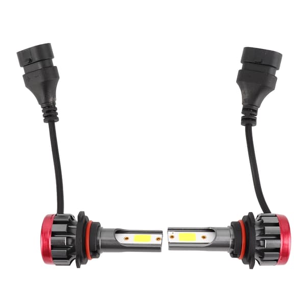 Par LED-pærer for tåkelys frontlys 3000LM 30W EV19 9006/HB4 Vanntette Lime-belysning
