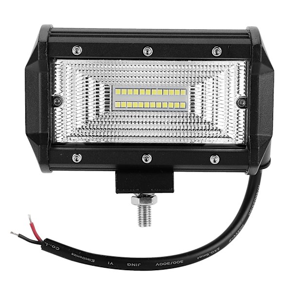 240W 2-Rækkers 5 tommer Aluminium Bil LED Arbejdslys Bar Auto Kørsel Lampe Sort