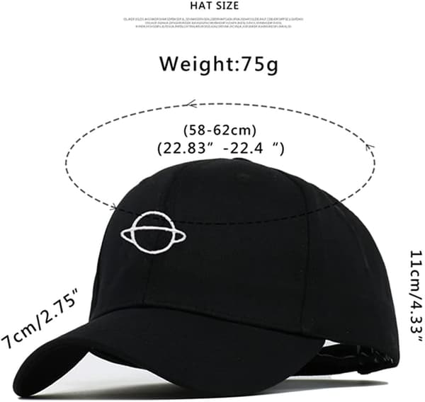Pizza Planet Hat Baseball Cap Broderi Pappa Hat Justerbar D