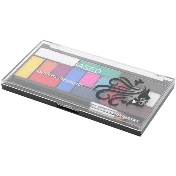 Kropsmaling Maling 15-Farve Vandbaseret Ansigspalette Scene Effeekter Halloween Make Up