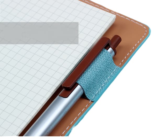 A6 Genopfyldelig Rejse Notesbog Binder Journal i Kunstlæder