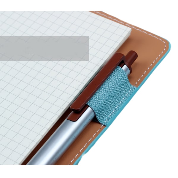 A6 Påfyllningsbar Faux Läder Resenär Notebook Binder Journal
