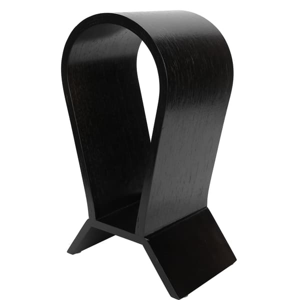 Hovedtelefonholder Bluetooth Headset Integreret Buet Display Stativ Opbevaringstilbehør Sort
