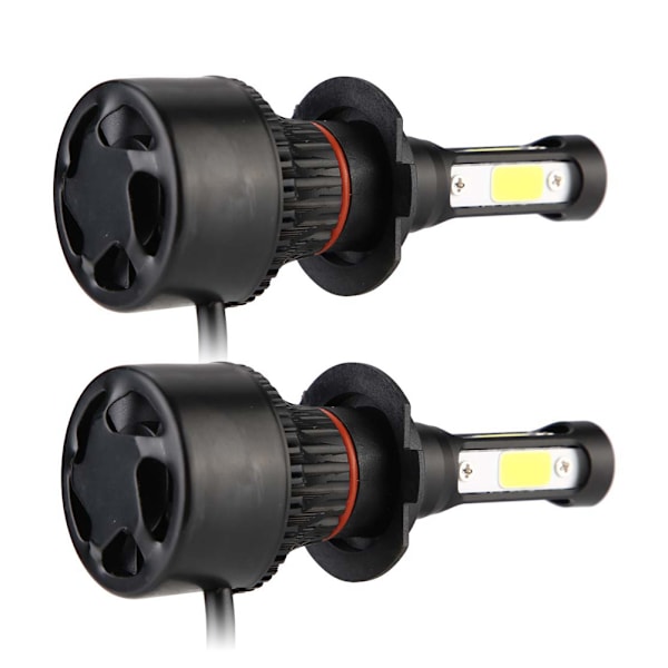 2 kpl LED-ajovalot Auton ajovalot Lamppu 12V 24V 6500K