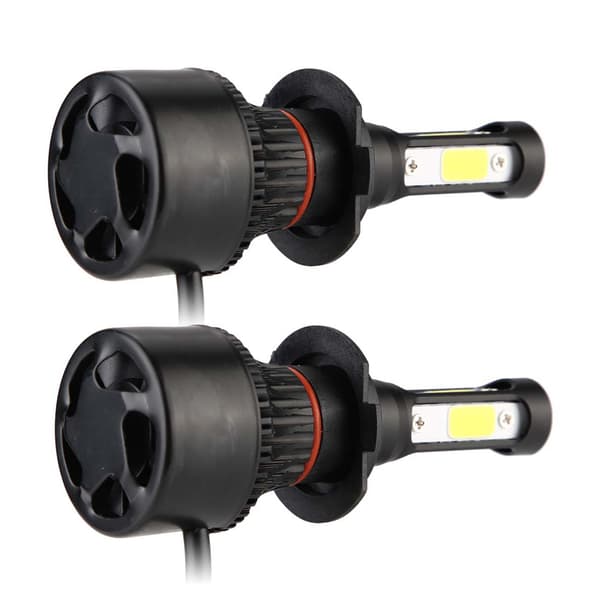 2 st LED-strålkastare för bil, 12V 24V 6500K