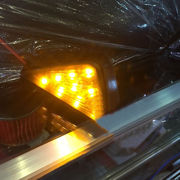 2 stk. Motorcykel Trekant LED Blinklys Vandtæt Blinklys Universal